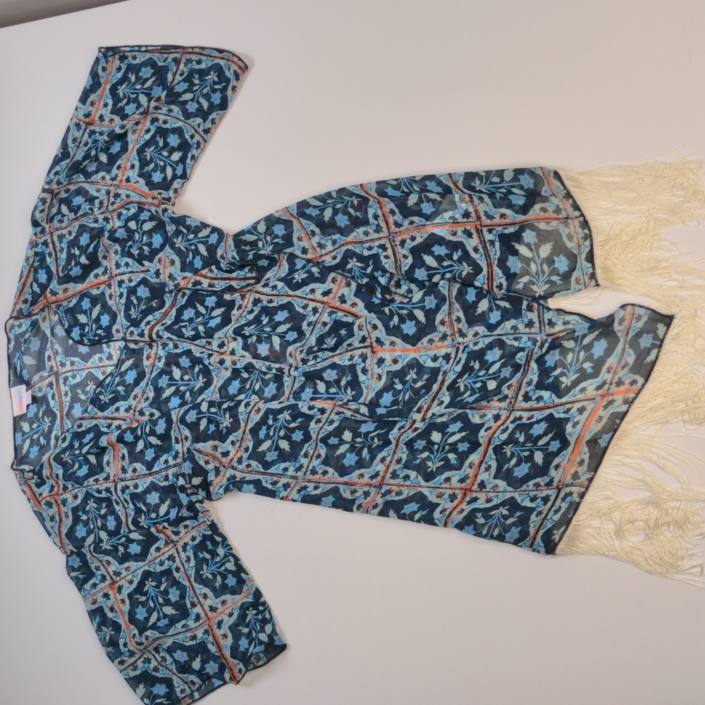 Boho Monroe Fringed Kimono